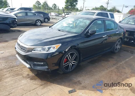 2016 Honda Accord Sport из США, поврежденный, VIN 1HGCR2F51GA019468
